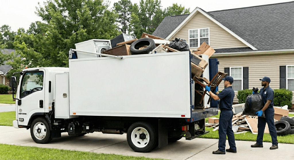 Moves Done Right professional movers loading truck in Deerfield Beach Florida